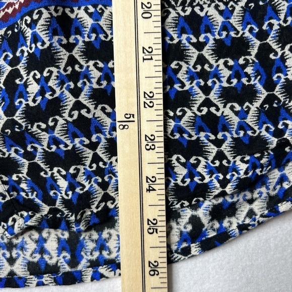 Lucky Brand Women's Blouse Boho Hippie Flowy Shirt Top Size Small - Picture 4 of 11